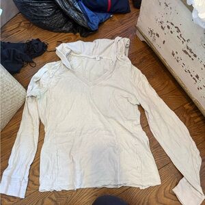 James Perse Light Long Sleeve Top